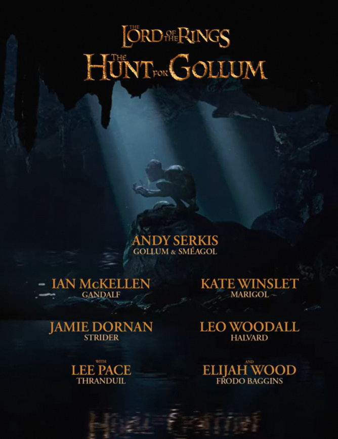 “指环王”新电影《指环王:猎捕咕噜》公布演员阵容,李·佩斯回归饰演精灵王瑟兰迪尔