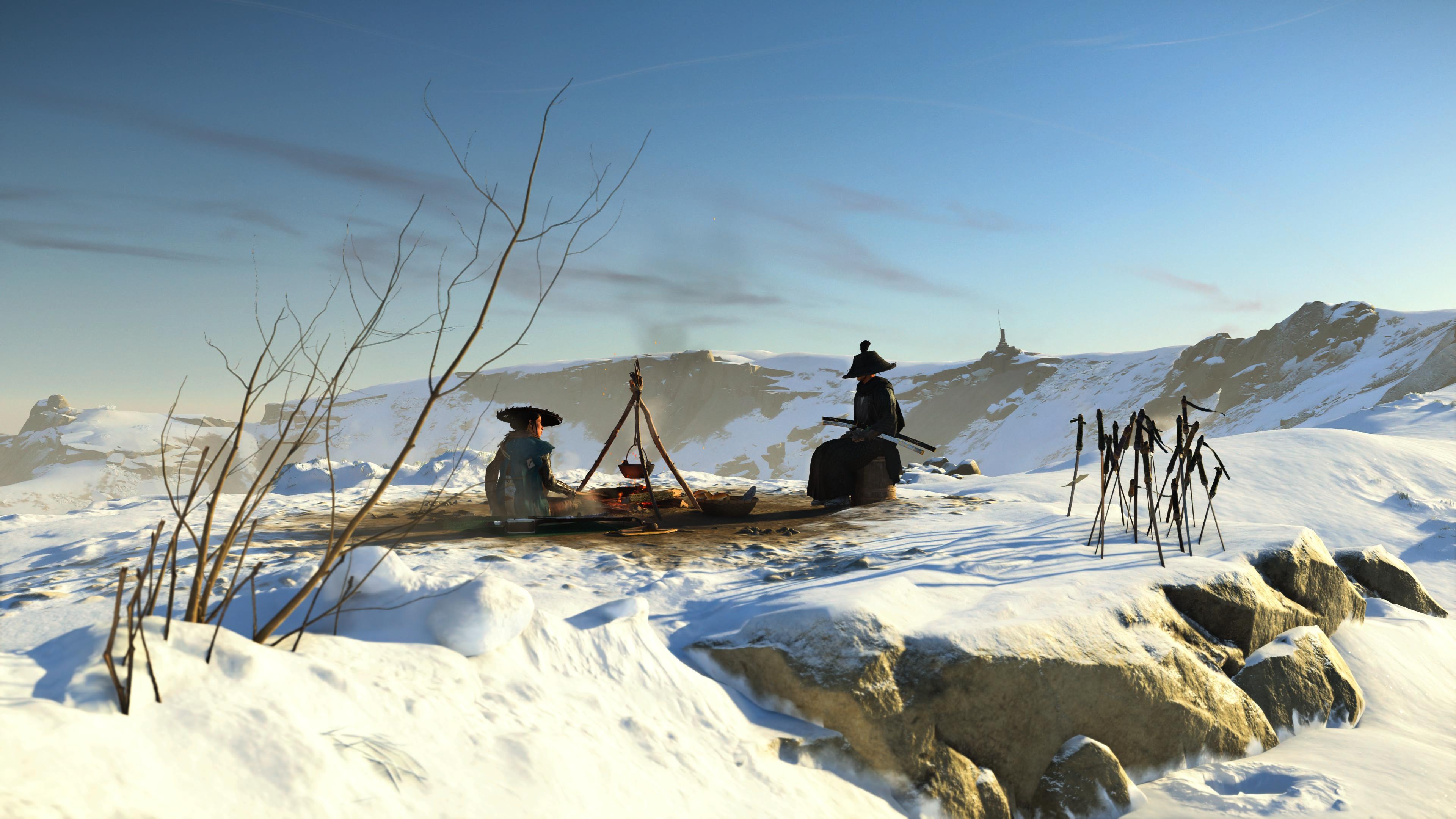 Ghost of Yōtei - 纵使分隔两地，双狼仍在同一轮月下长嚎