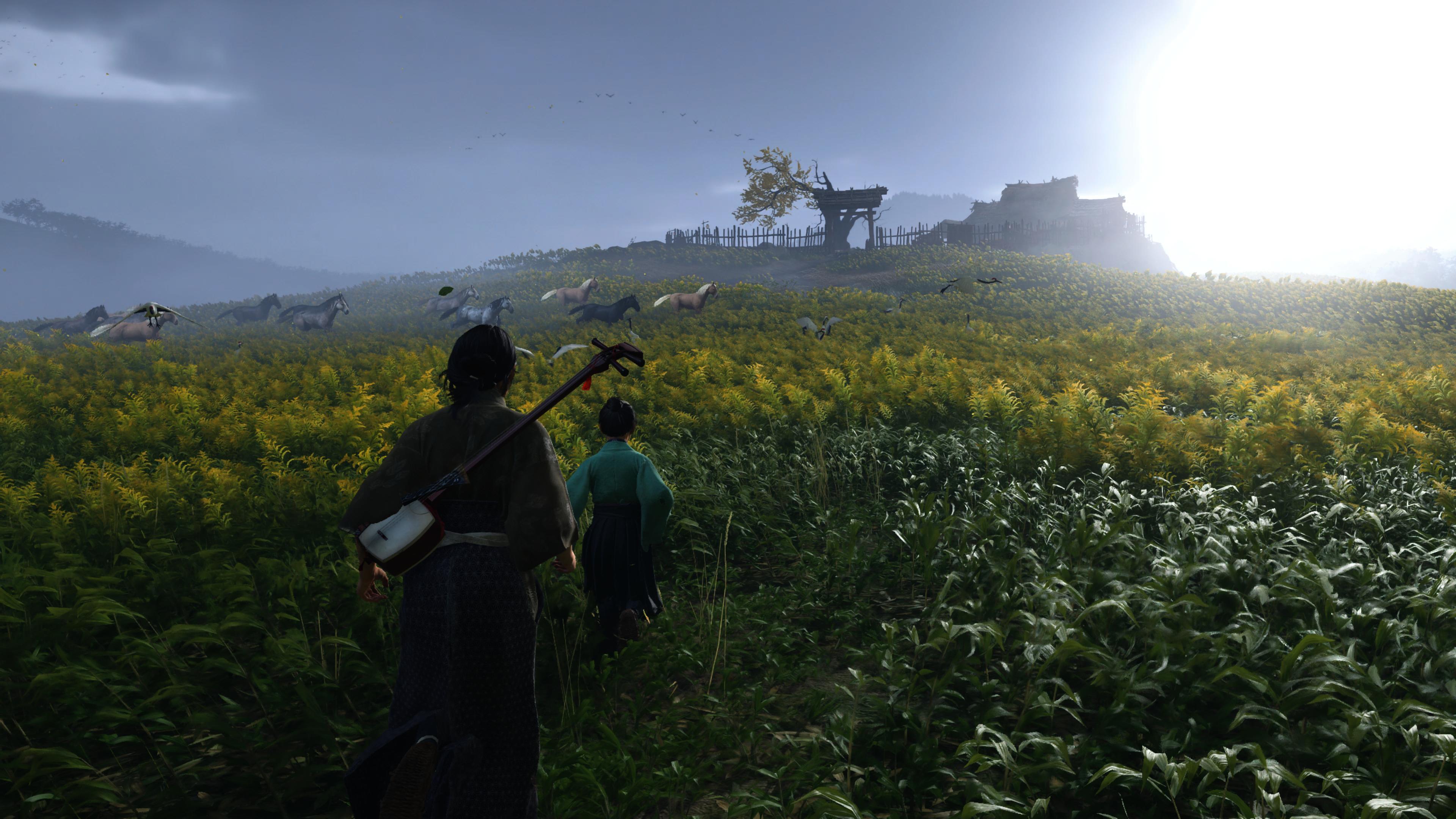 Ghost of Yōtei - 纵使分隔两地，双狼仍在同一轮月下长嚎